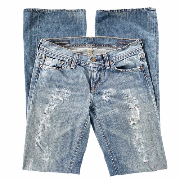 Citizens Of Humanity Denim - Citizens of Humanity Ingrid Distressed Flare SZ 26